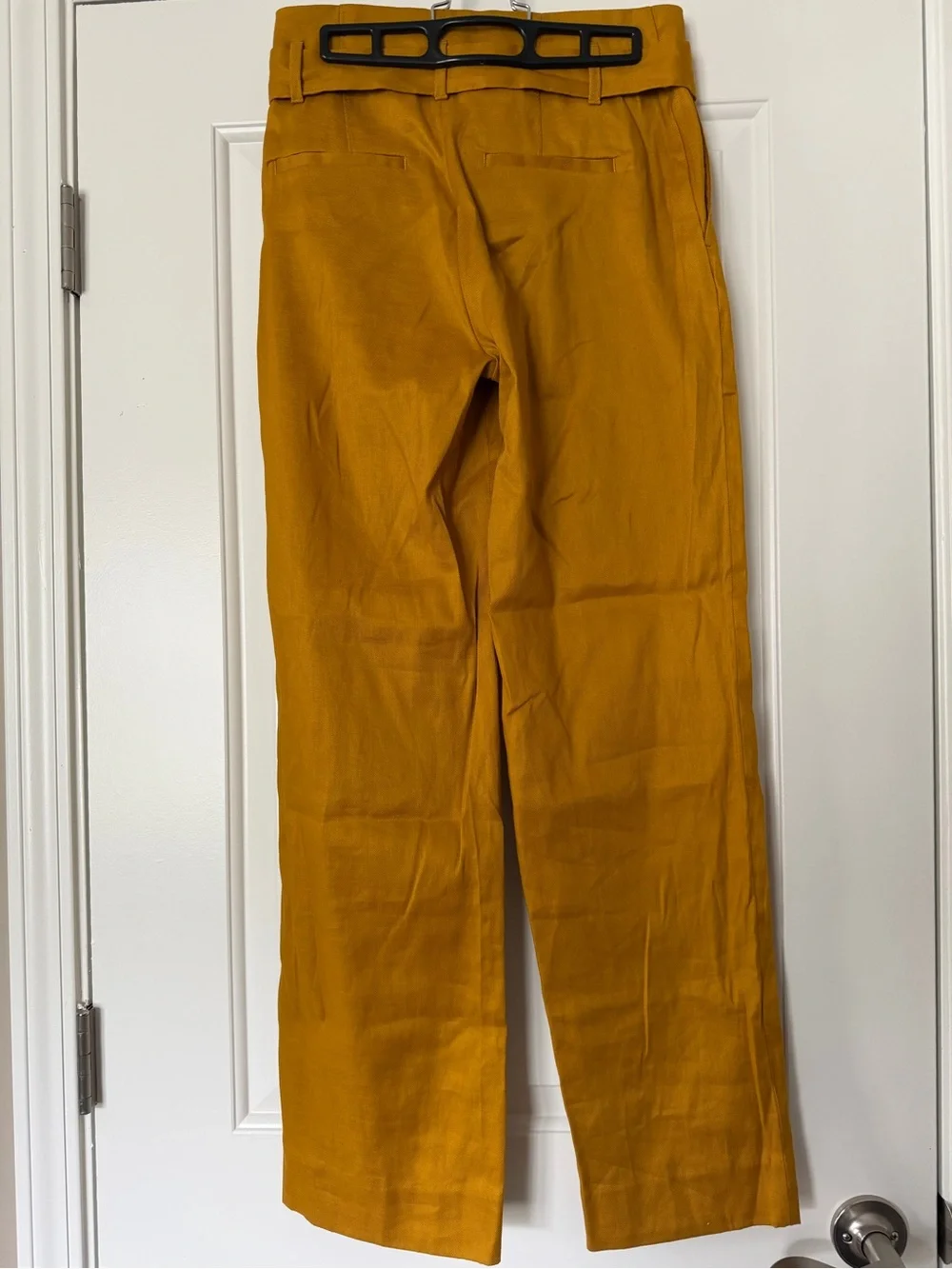 NWT Banana Republic linen blend belted trouser